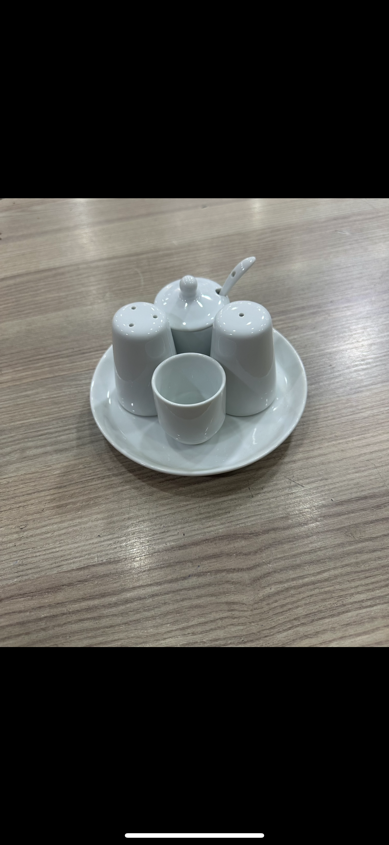 SİMA PORSELEN 7 PARÇA TUZLUK BİBERLİK TAKIMI