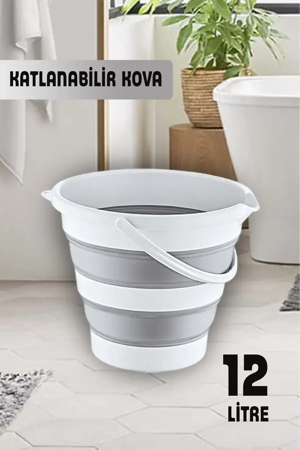 RİO YOYO KATLANIR KOVA 12 litre