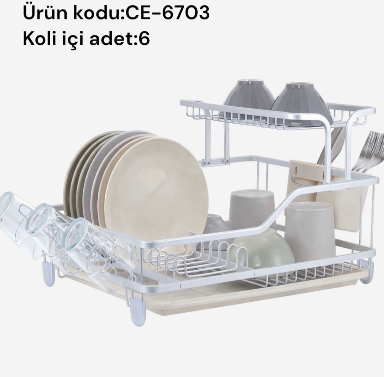 CE - 6703 ALİMİNYUM BULAŞIKLIK