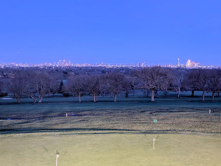 A topographical survey completed of a golf course in south london