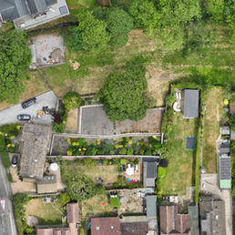 Land Surveyor Chesterfield: Combining Laser Scanning, GNSS and RTK Drone Technology for a Planning Survey.