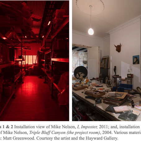 “The English subject: a review of Mike Nelson’s work in a recent exhibit”