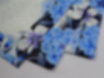 サムネイル： [170cm x 60cm] Blue/White Peony & Cherry-blossom