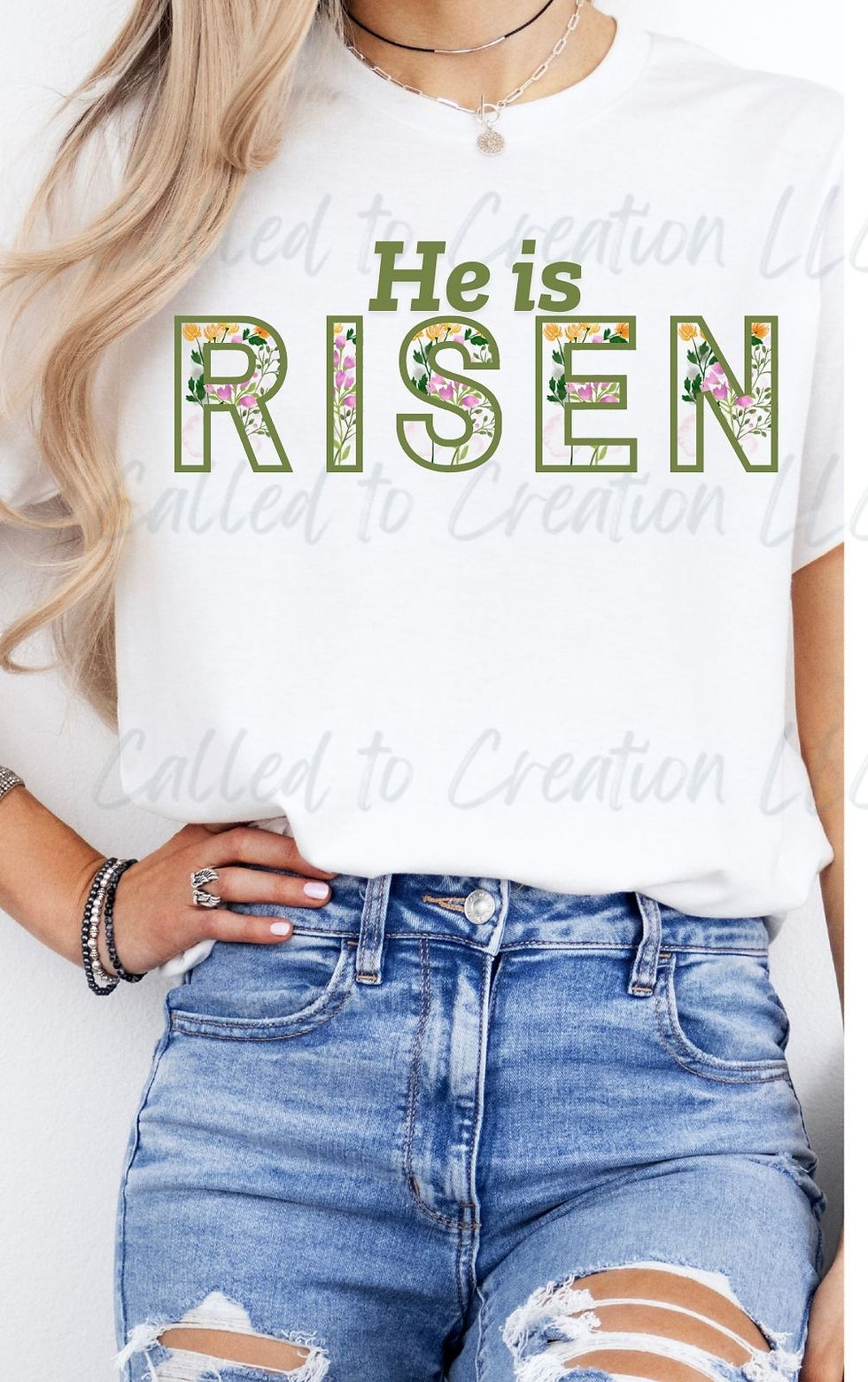Thumbnail: He is Risen T-shirt