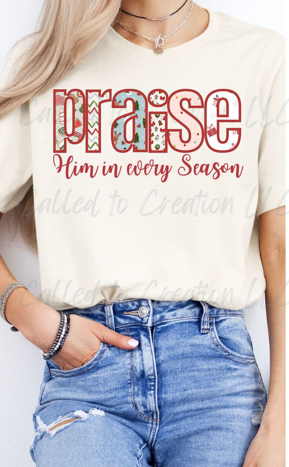 Thumbnail: Praise Christmas T-shirt