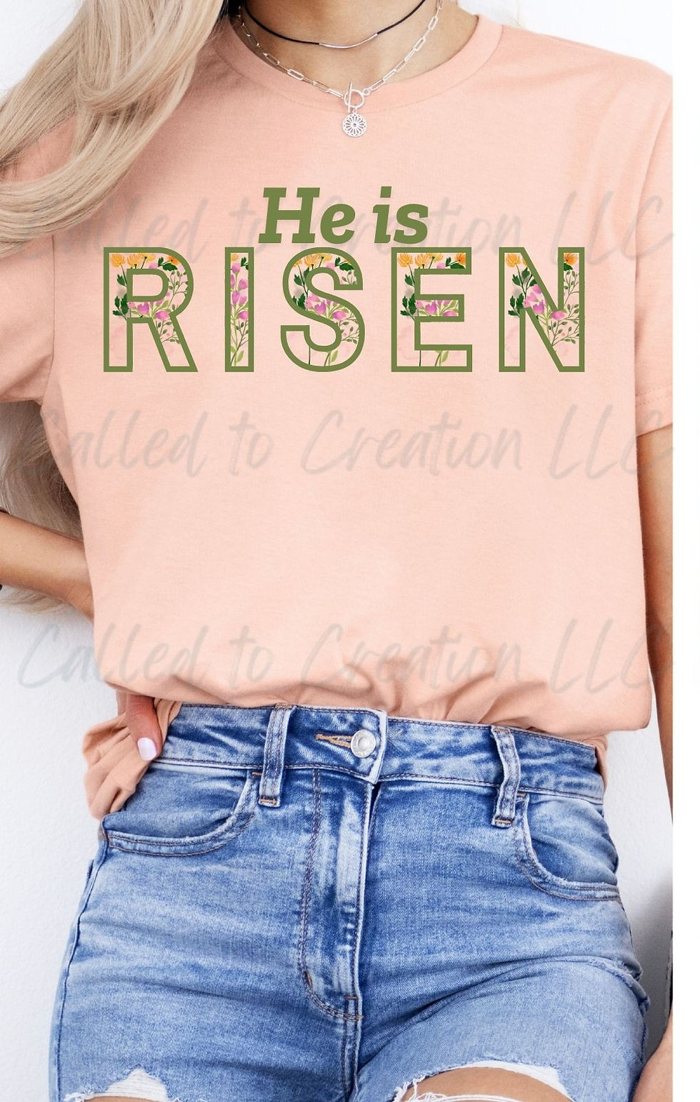 Thumbnail: He is Risen T-shirt