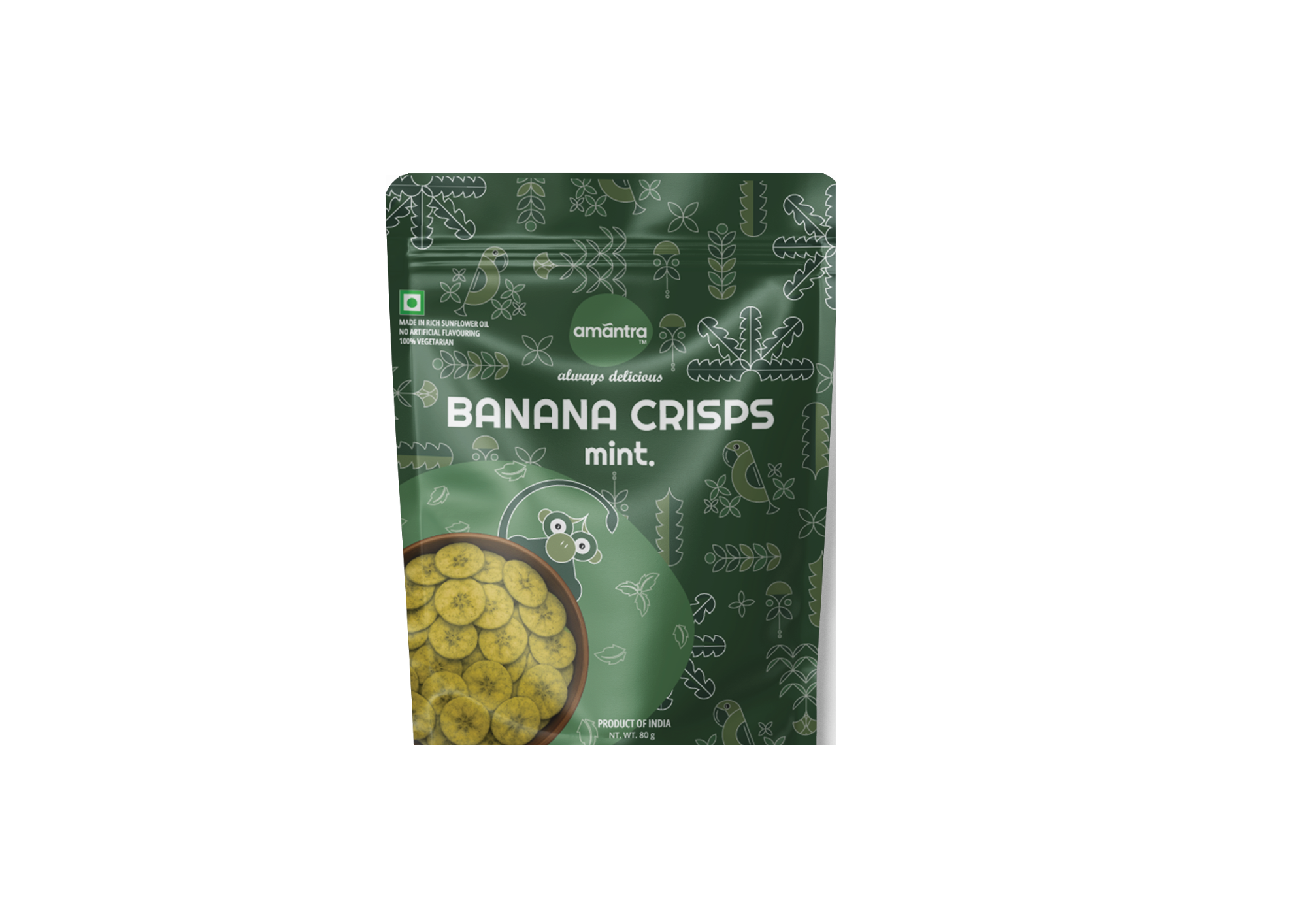 Banana Crips - Mint 80g