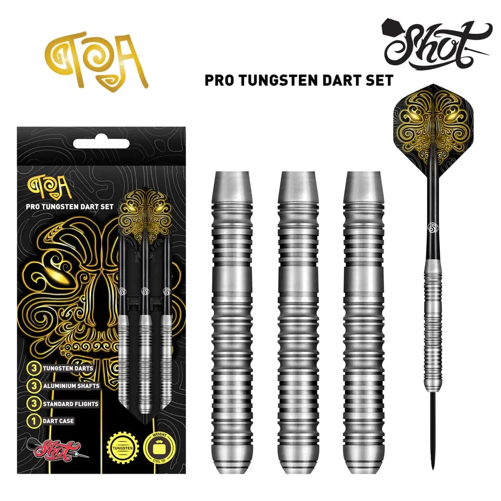 Toa Steel Tip Dart Set-70% Tungsten Barrels