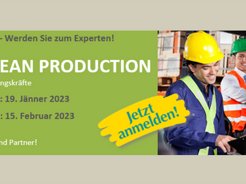 Zertifikatslehrgang „Expert in Lean Production“