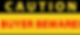 Caution Buyer Beware Sign