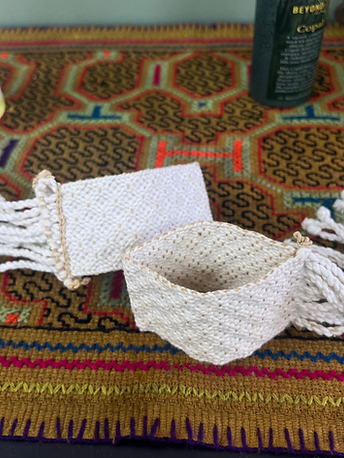 Handmade Ceremonial Bracelets by the Matsé Tribe