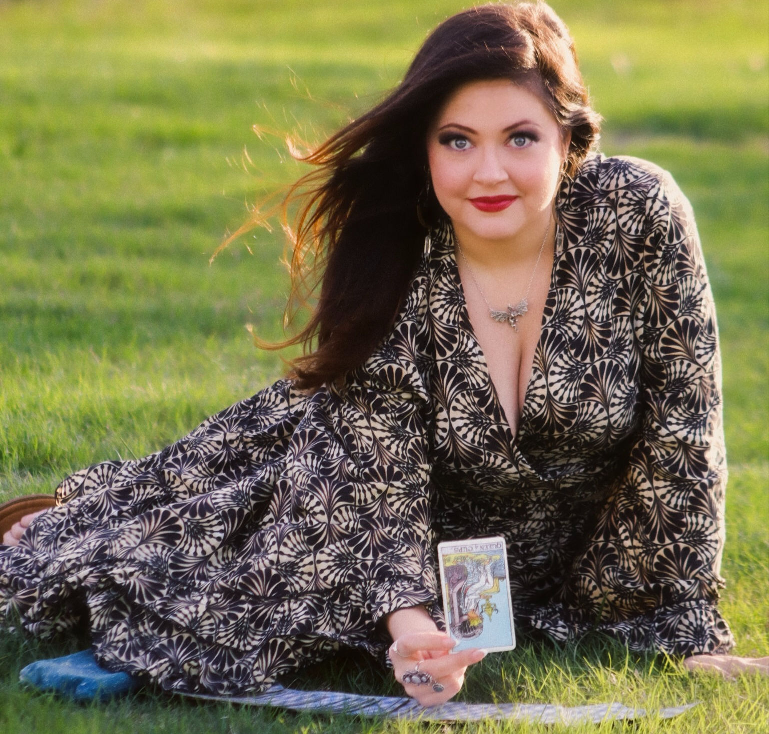 Virtual tarot reading