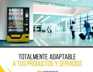 V.I. 39 Combo La Vending Machine mas versátil del mercado.!!