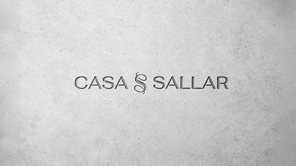 Casa Sallar - Projeto de Identidade Visual