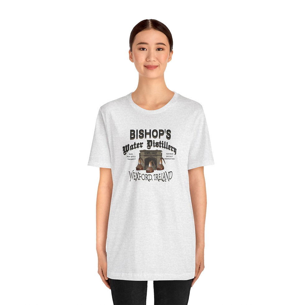 Thumbnail: Bishop's Water Distillery 2 Unisex Jersey Short Sleeve T-Shirt