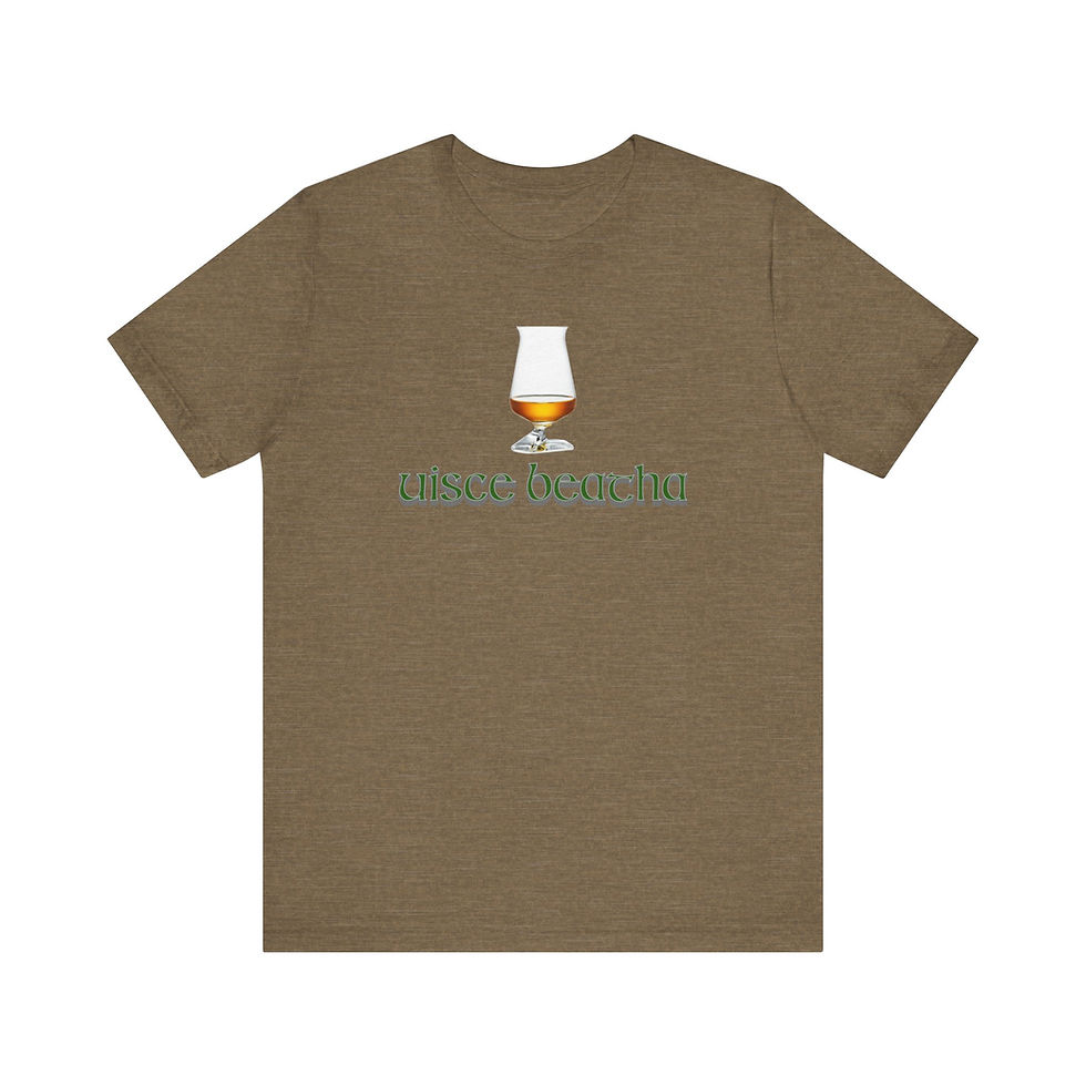 Thumbnail: Uisce Beatha / Water of Life Unisex Jersey Short Sleeve T-Shirt