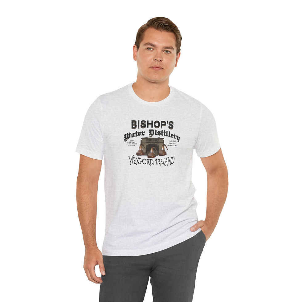 Thumbnail: Bishop's Water Distillery 2 Unisex Jersey Short Sleeve T-Shirt