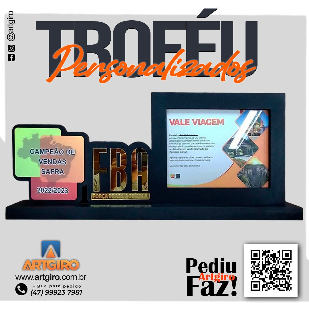 Troféu Personalizado #109