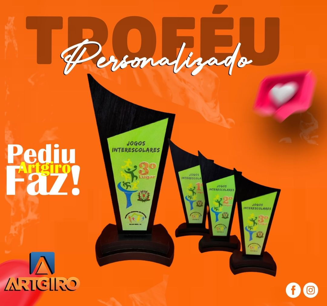 Troféu Personalizado #043