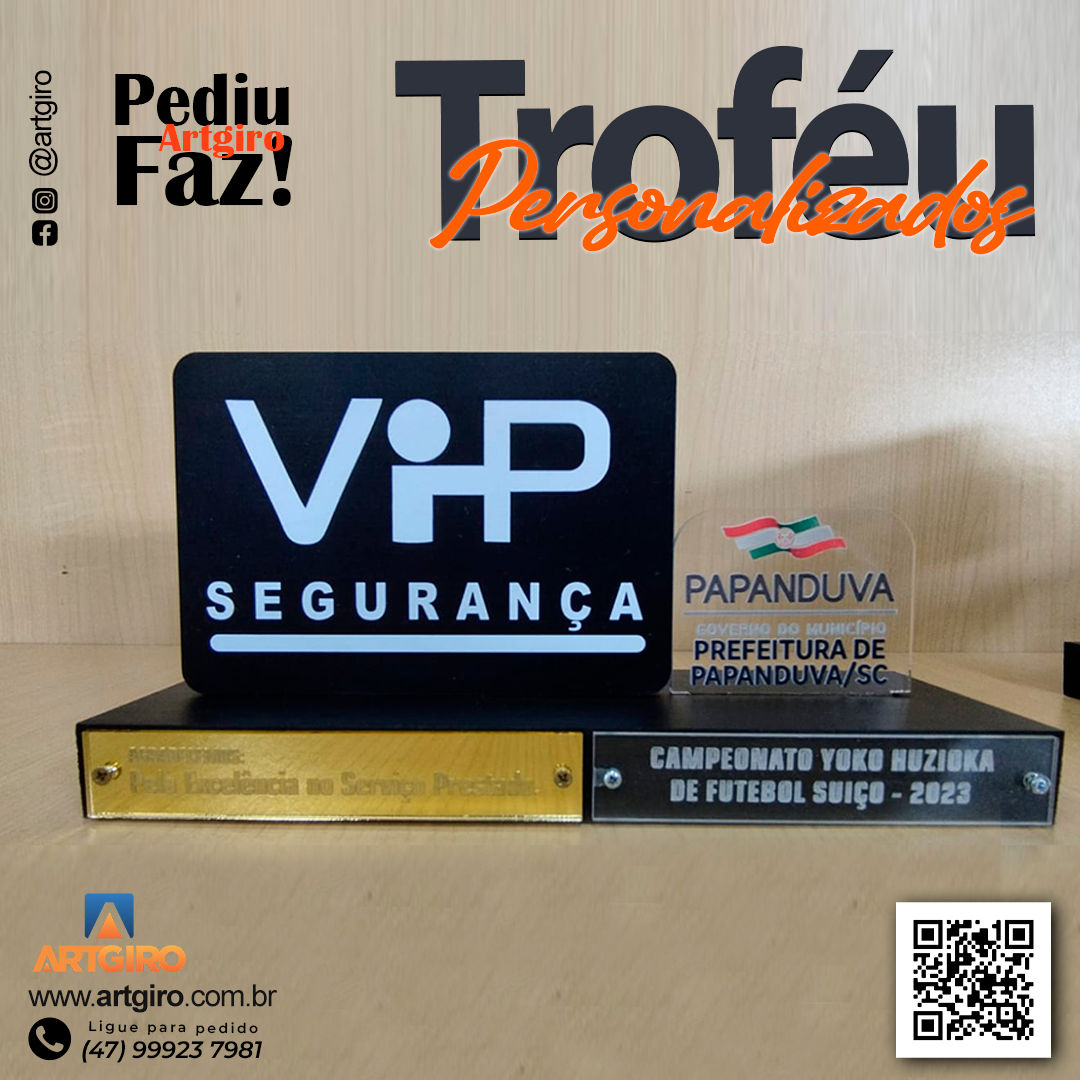Troféu Personalizado #151