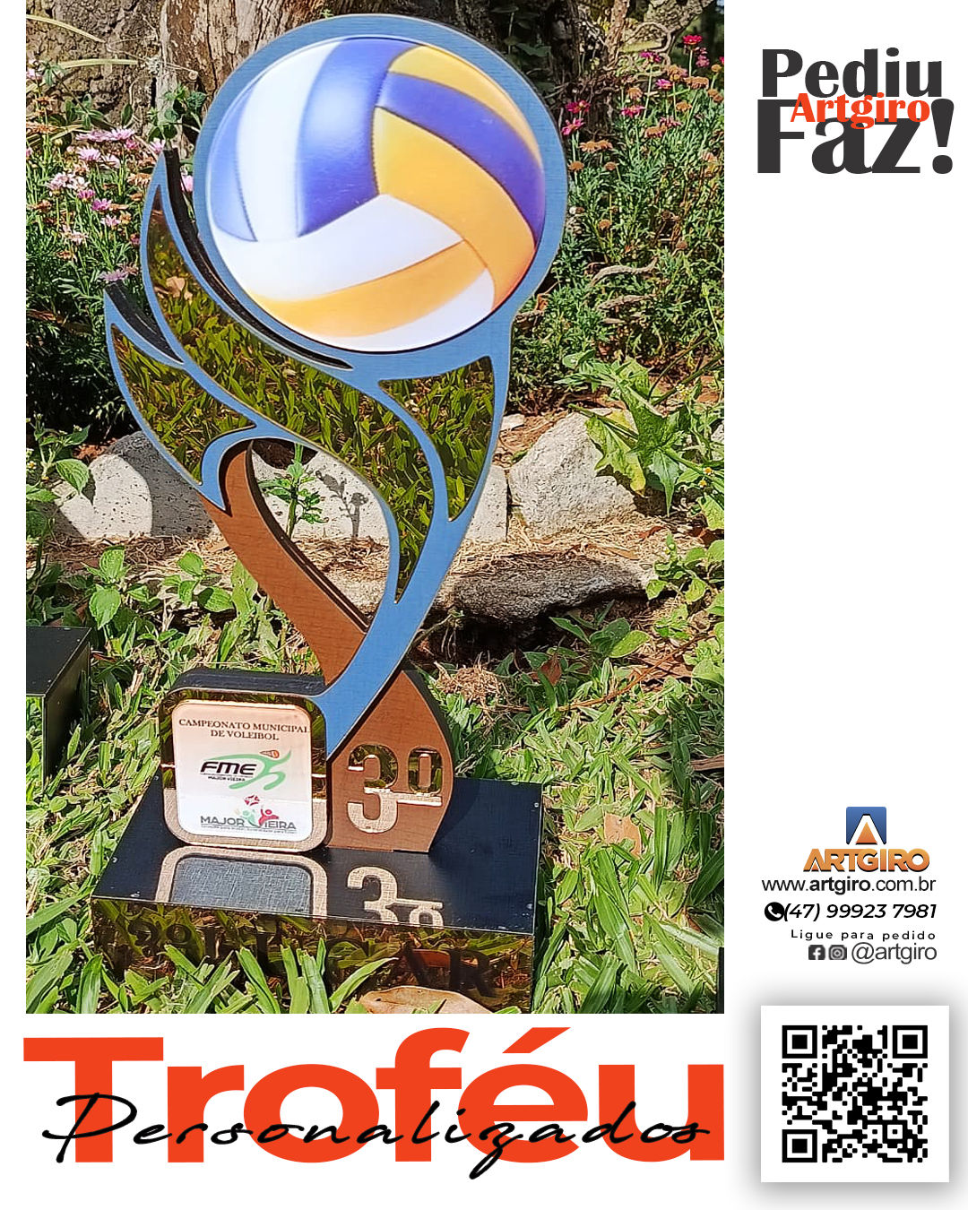 Troféu Personalizado #472