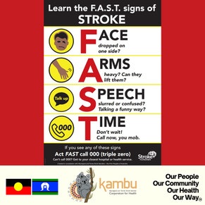 National Stroke Week, 3-9 August 2026.