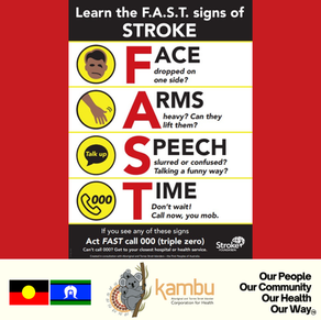 National Stroke Week, 3-9 August 2026.