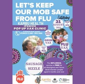 Ipswich, Pop Up Vax Clinic, Saturday 31 August 2024