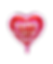 #811002 – 16″ VALENTINE’S HEART PINK