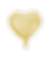 16IN HEART SOLAR GOLD