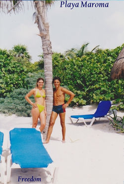 Messico - Savino e Teresa - Playa del Carmen