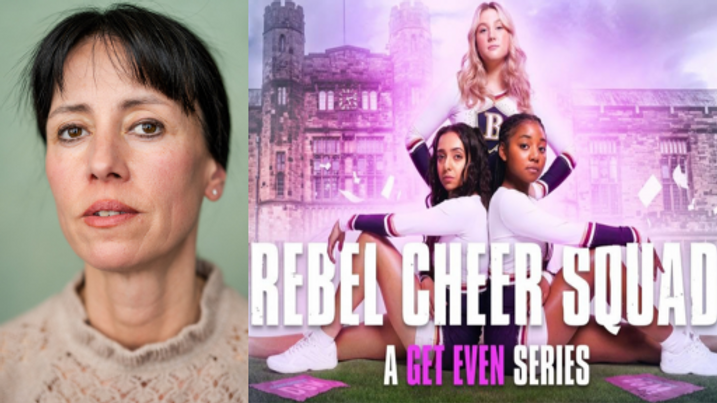 Samia filming on GET EVEN...