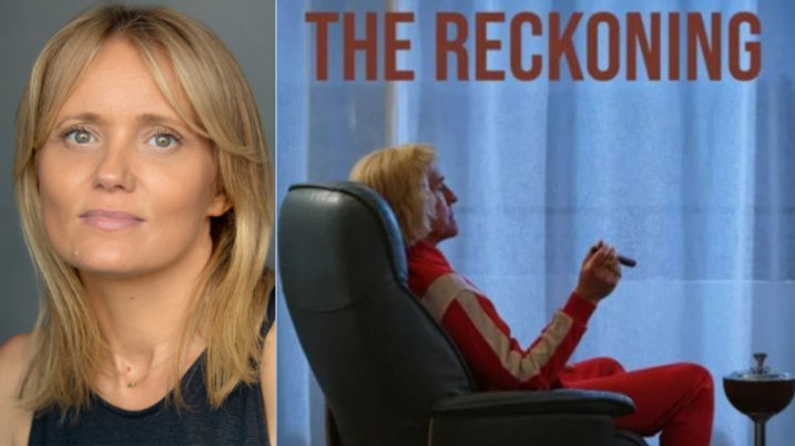 Dannielle working on THE RECKONING.....