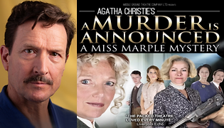 Tom appearing in A MURDER IS ANNOUNCED.....