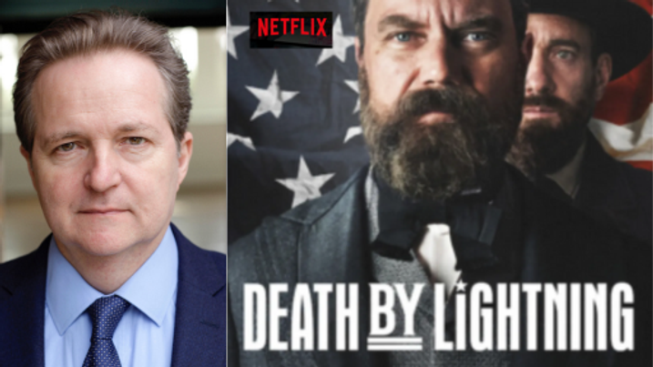 Charlie appearing in DEATH BY LIGHTNING...