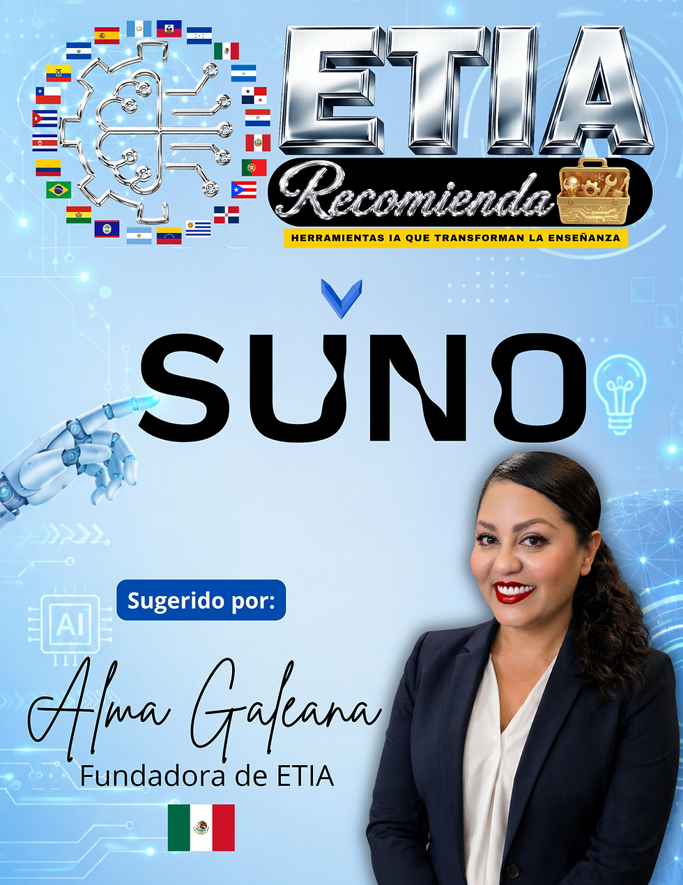 SUNO - Herramienta sugerida para educación