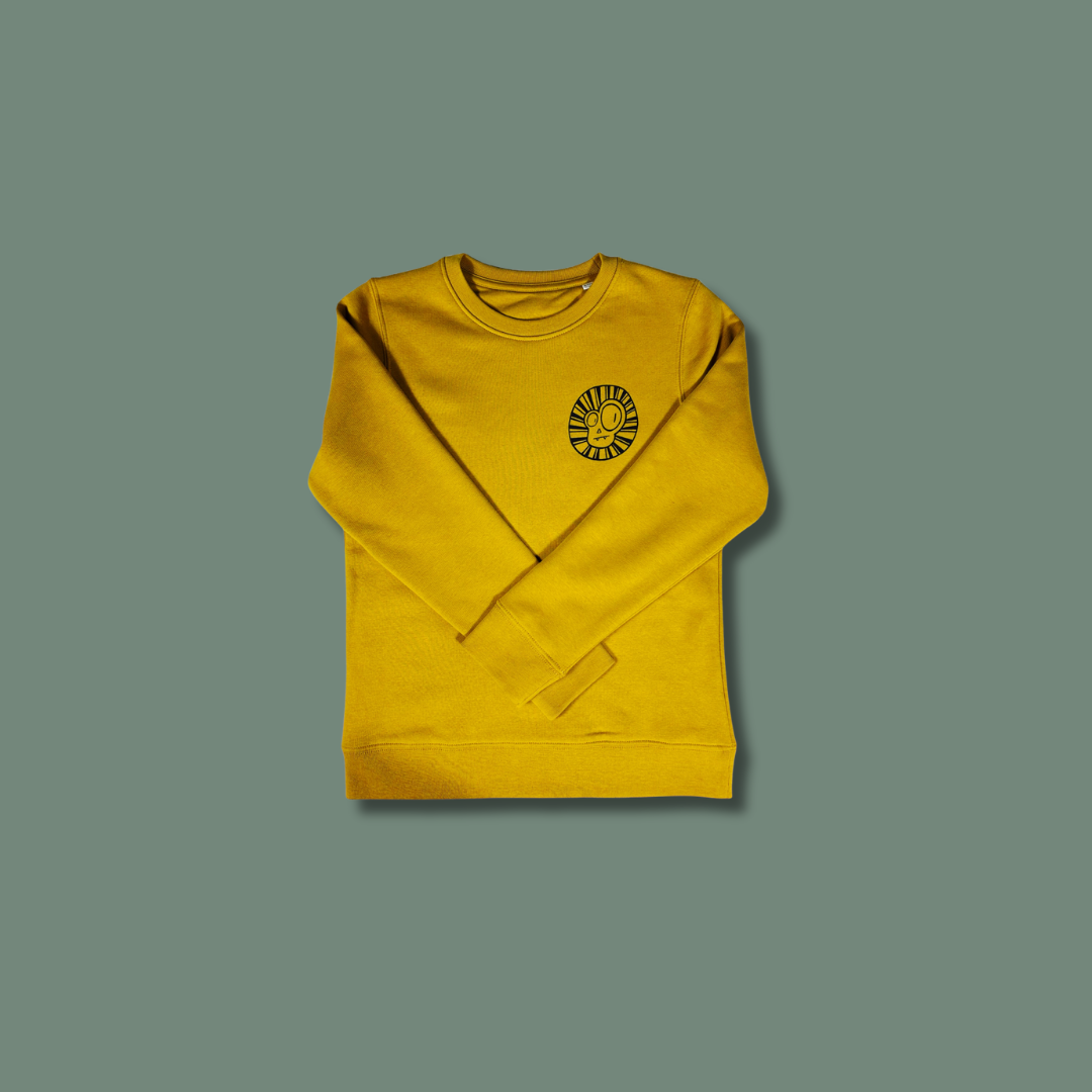 Kids sweater ochre