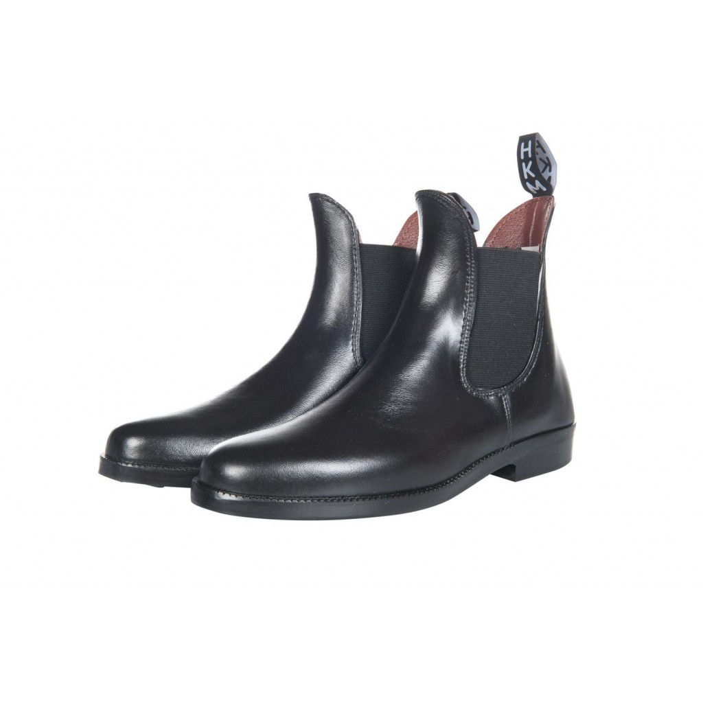 Jodhpur boots -Soft- shiny with elasticated vent