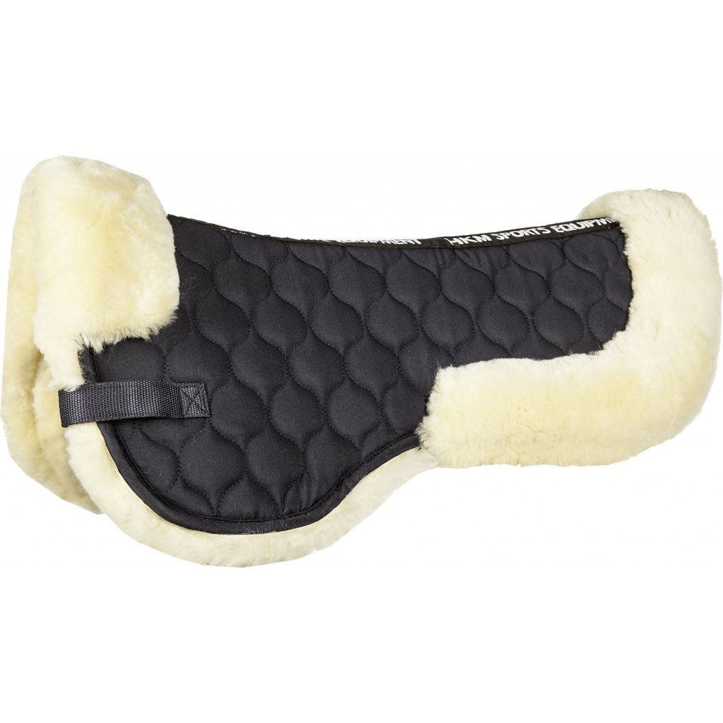 Lambswool saddle pad