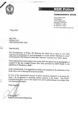 File away and not answer _ 2003-05-07 NSW FREEMASON Terrorist Police Commissioner.jpg