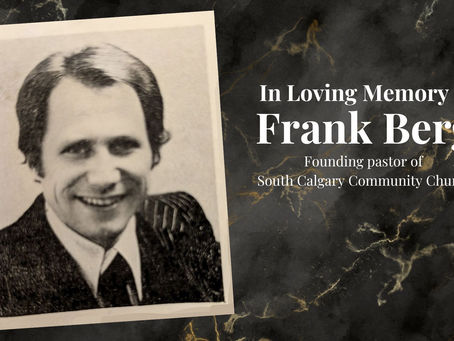 Frank Berg's Memorial Service