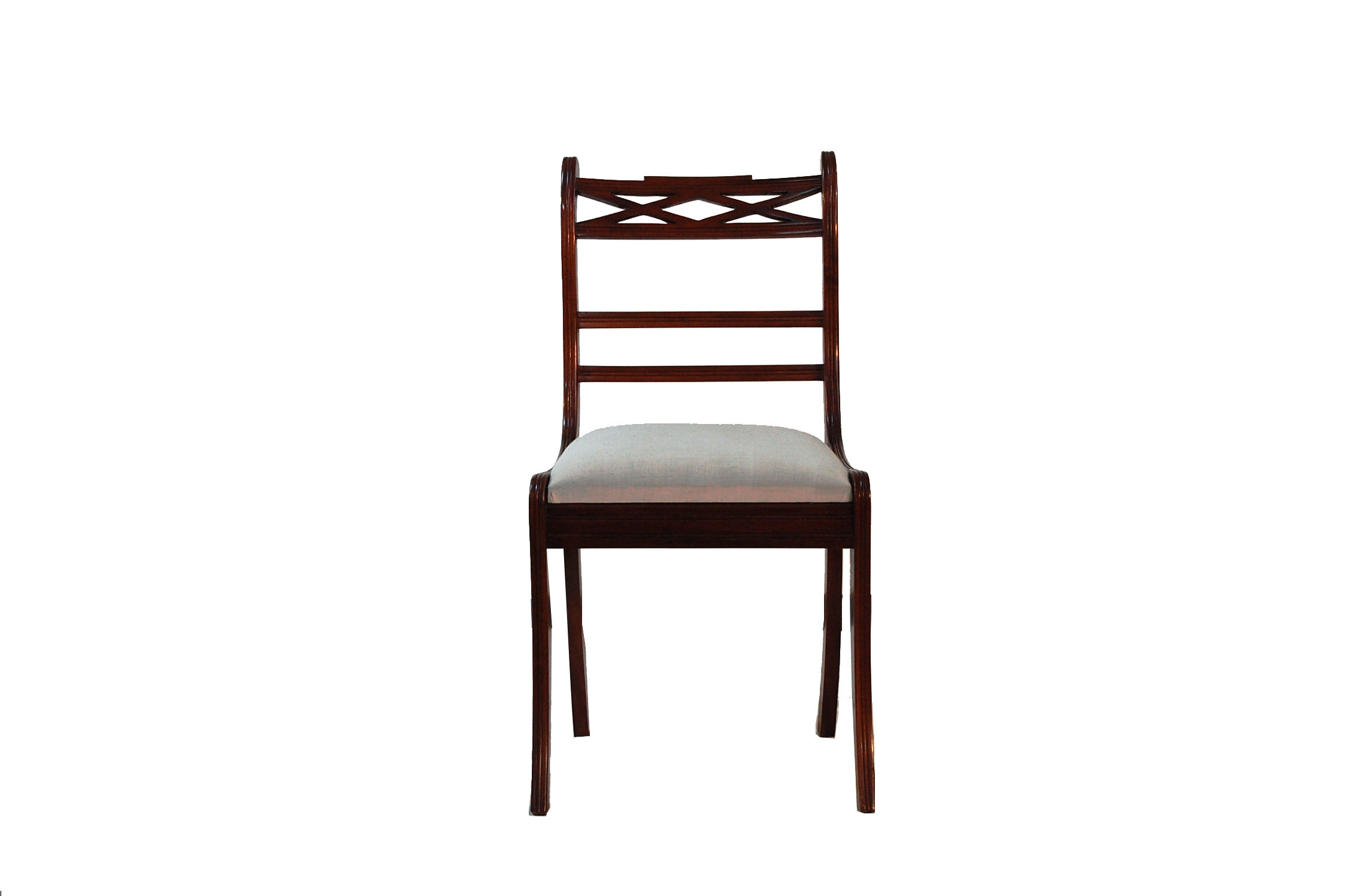 Ribbon back dining chair