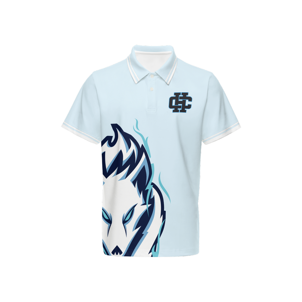 CH Men's Classic Fit Short-Sleeve Polo Shirt-Heavyweight 