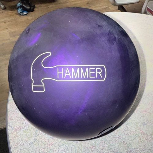 ボール hammer PURPLE PEARL URETHANE 15P Hammer Purple Pearl Urethane Bowling Ball