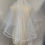 Thumbnail: Two tier wedding veil