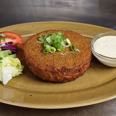 Camembert im Kartoffelpufferteig 