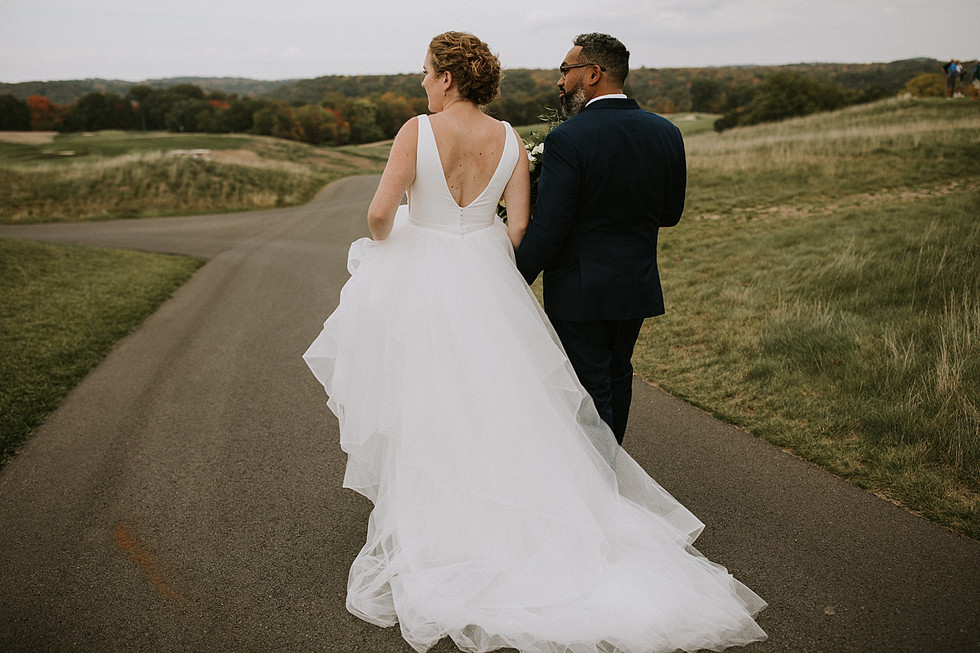 Classic wedding gown