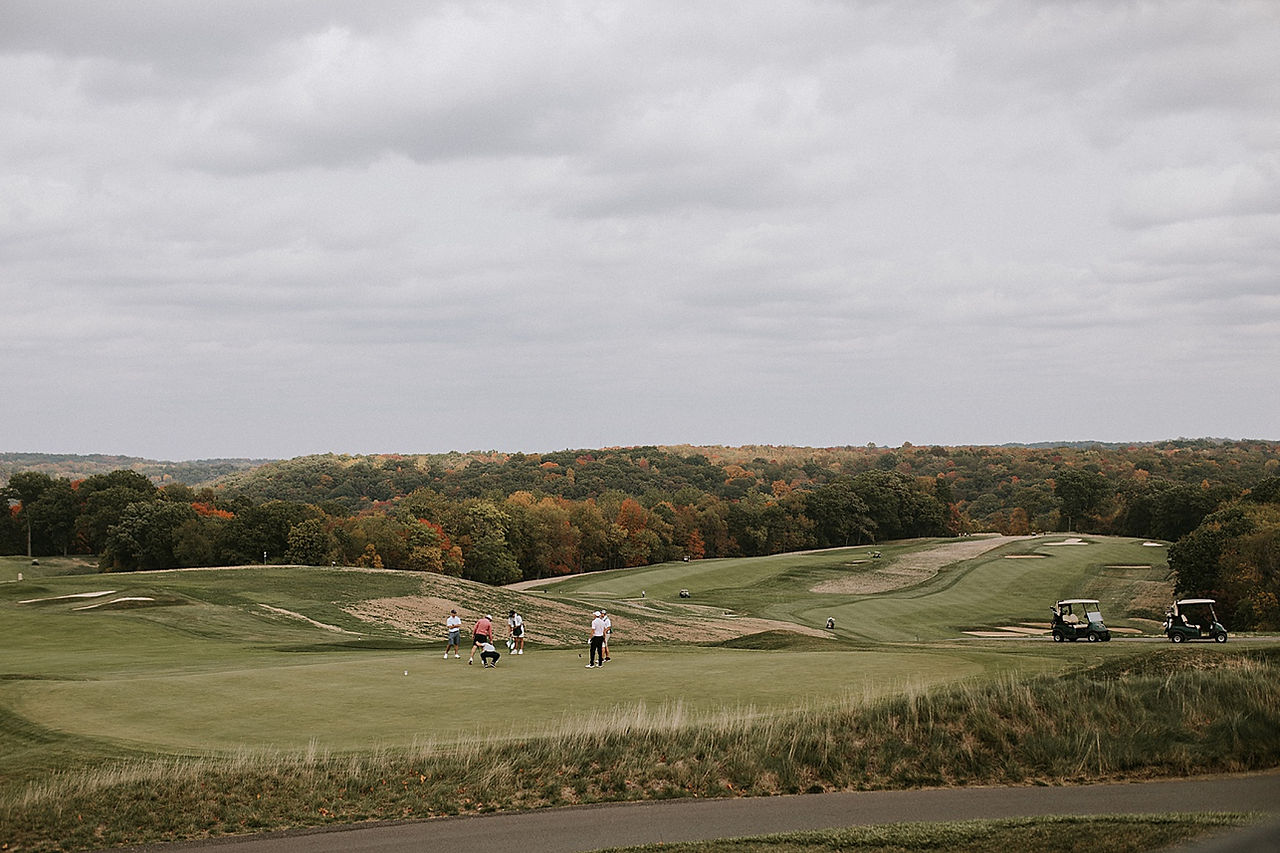 Pittsburgh golf club wedding