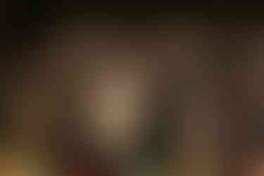 Engagement portrait in a grocery store