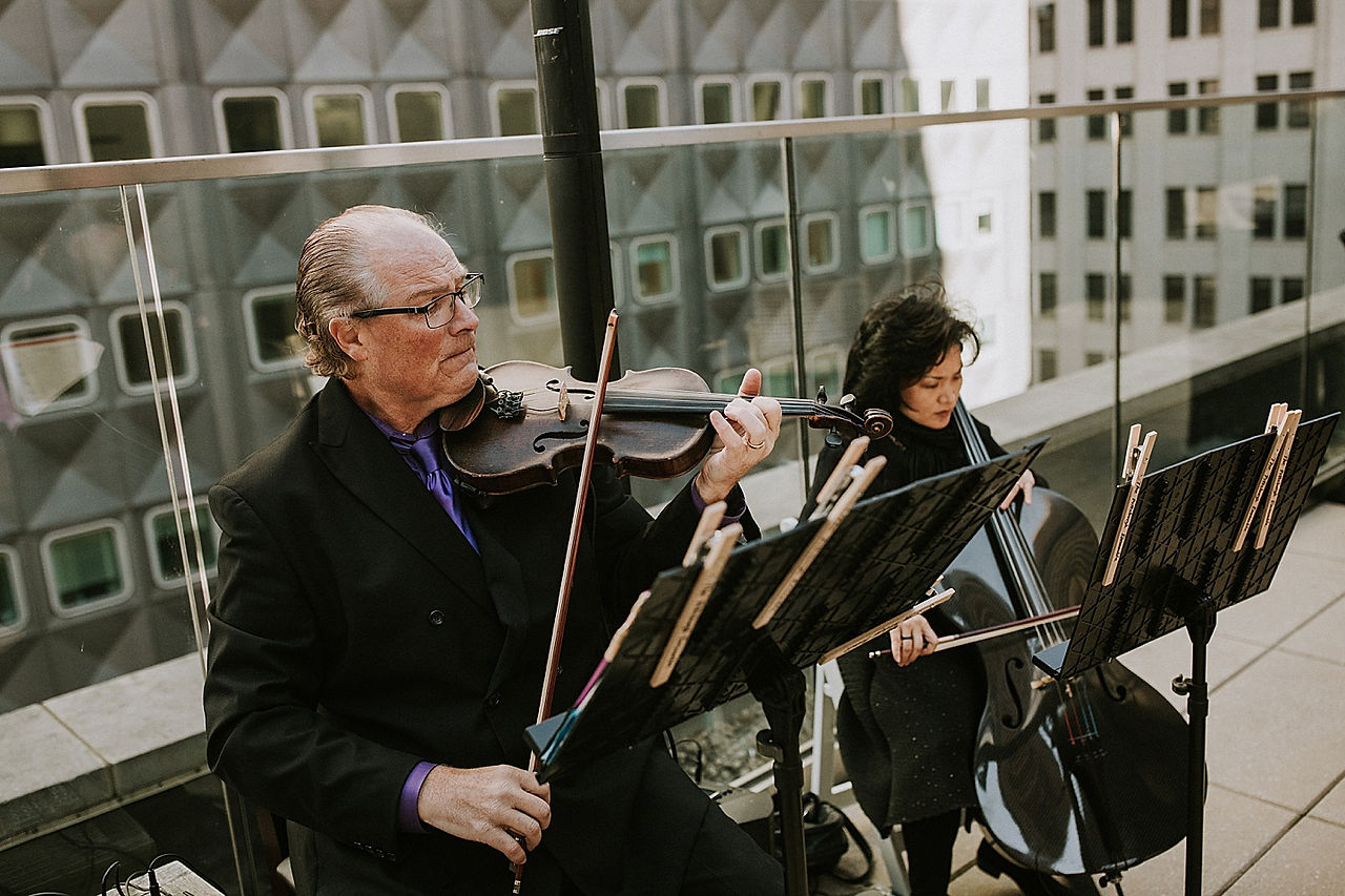 Wedding ceremony musicians